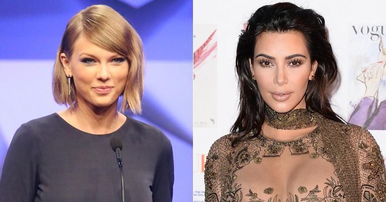 Taylor Swift e Kim Kardashian - Getty Images