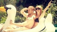 Taylor Swift e Calvin Harris - Reprodução / Instagram