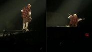 Justin Bieber cai em buraco no palco durante show no Canadá - Instagram/Reprodução