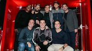 Em pé Thiaguinho,Tico Sahyoun, Juan Carlos Bueno, Kaká e Reinaldo Medrano. Agachados, Caio Ribeiro, Rogério Flausino e Rodolfo Fonzar - Rafael Cusato/Brazil News