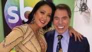 Helen Ganzarolli e Silvio Santos - Instagram/Reprodução