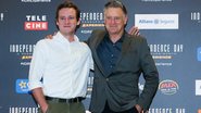 Em São Paulo, Bill Pullman leva o filho em coletiva - Manuela Scarpa/BrazilNews