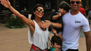 Juliana Paes e a família curtem férias na Disney - Reprodução Instagram