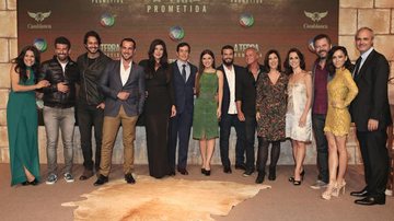 Elenco de A Terra Prometida se reúne para coletiva de imprensa - Rafael Cusato/Brazil News