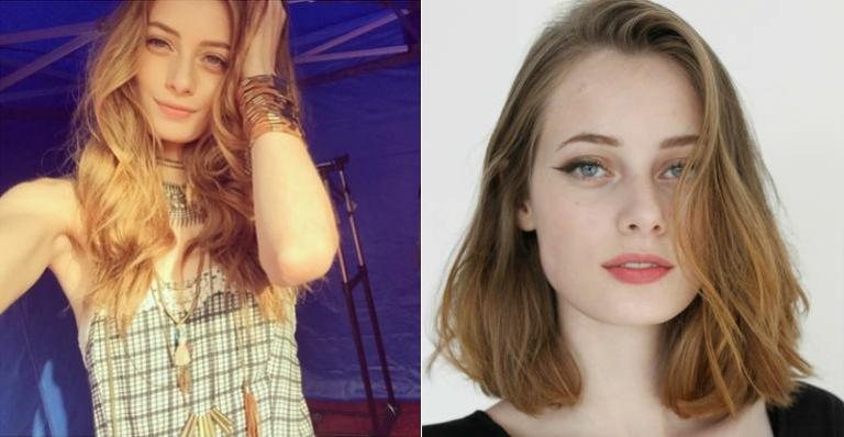 Antes e depois da top Thairine Garcia - Reprodução/Instagram | Divulgação Ford Models