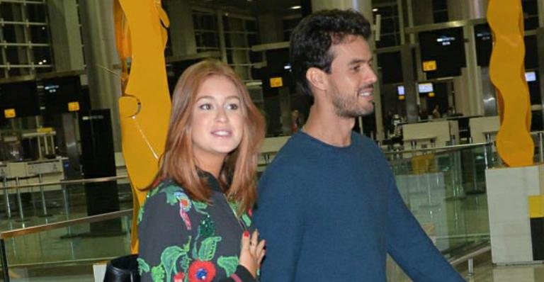 Marina Ruy Barbosa viaja com Xande Negrão - Francisco Cepeda / AgNews