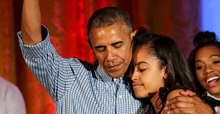 Obama canta parabéns para a filha - Getty Images