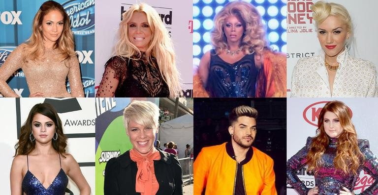 Britney Spears, Pink, Gwen Stefani, Selena Gomez, RuPaul e outros artistas consagrados gravaram a música Hands - Getty Images/ Reprodução Instagram