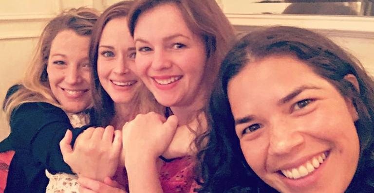 Blake Lively, Alexis Bledel, Amber Tamblyn e America Ferrera - Reprodução / Instagram