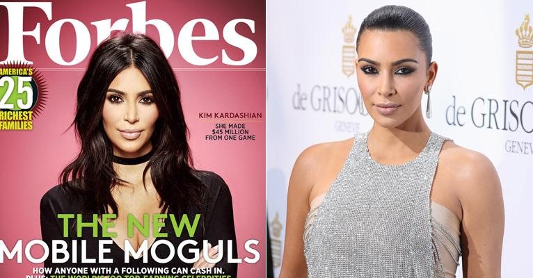 Kim Kardashian: 42° famosa mais rica do mundo - Getty Images/Divulgação