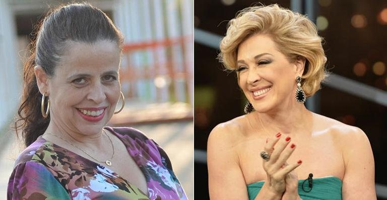 Cristina Pereira e Claudia Raia - TV Record/ TV Globo