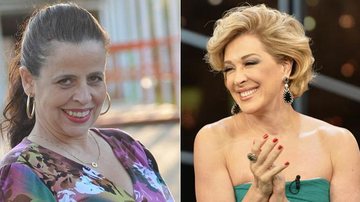 Cristina Pereira e Claudia Raia - TV Record/ TV Globo