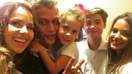 Leona Cavalli, Fabio Assunção, Ella Felipe, João e Pally Siqueira - Instagram/Reprodução