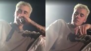 Justin Bieber esquece a letra, é corrigido por fã e fica irritado - Reprodução