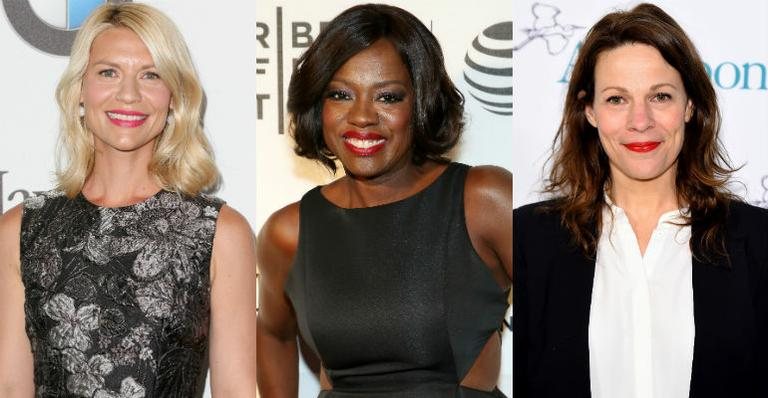 As indicadas Claire Danes, Viola Davis e Lili Taylor - Getty Images