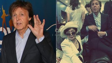 Paul McCartney e Yoko Ono - Getty Images; Reprodução / Instagram