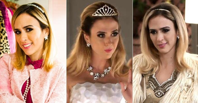 Saiba usar as tiaras de Fedora, de Haja Coração - Divulgação/Reprodução/TV Globo