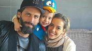 Henri Castelli com a namorada e a filha - Reprodução do Instagram