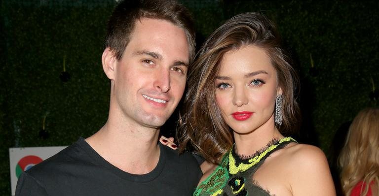 Miranda Kerr e Evan Spiegel - Getty Images