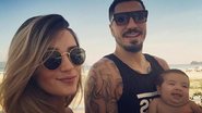 Aline Gotschalg, Fernando Medeiros e Lucca - Instagram/Reprodução