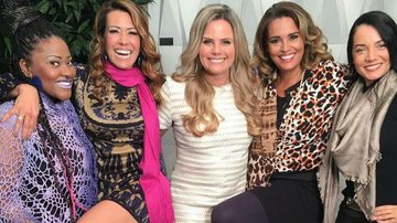 Vanessa Jackson, Solange Frazão, Maria Cândida, Suzy Rêgo e Mônica Carvalho - Divulgação