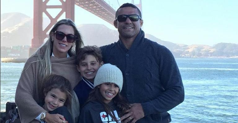 Vitor Belfort compartilha passeio com a família na Califórnia - Reprodução/ Instagram