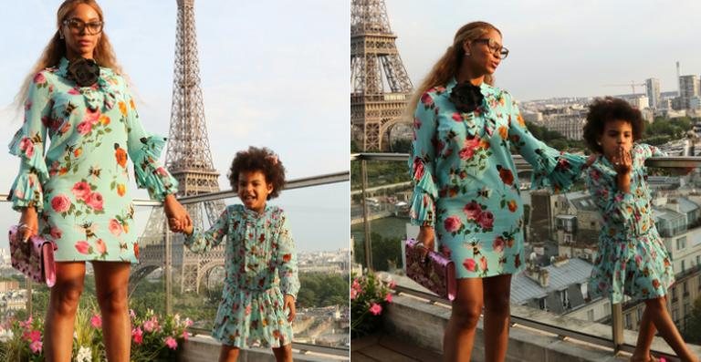 Beyoncé e a filha, Blue Ivy - Reprodução / Beyonce.com