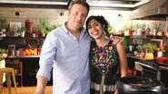 Jamie Oliver e Bela Gil - TRICIA VIEIRA