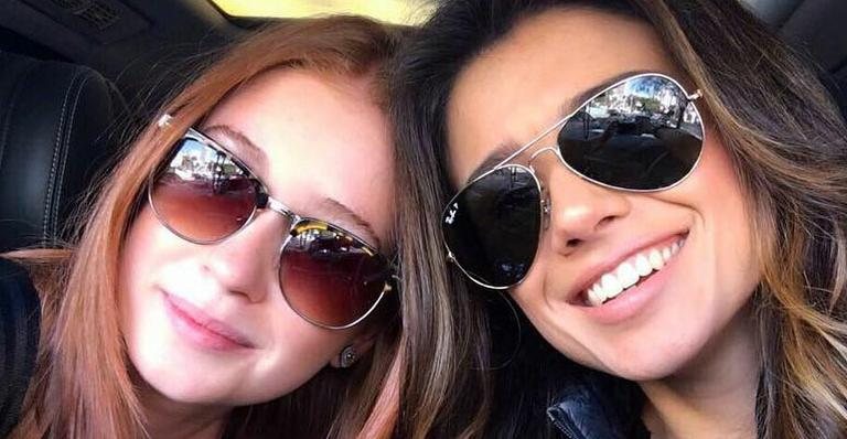 Marina Ruy Barbosa e Paula Fernandes: encontro em BH - Reprodução / Instagram