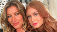 Marina Ruy Barbosa posa com Gisele Bundchen - Reprodução/ Instagram