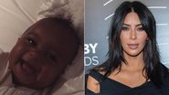 Kim Kardashian mostra vídeo fofo do filho - Instagram/Reprodução e Getty Images