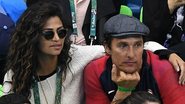 Matthew Mcconaughey e Camila Alves prestigiam competições olímpicas no Rio - Getty Images