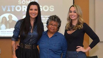 Marlene Mattos prestigia evento beneficente da apresentadora  Karol Veiga - Divulgação