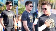 Zac Efron grava programa sobre Olimpíadas no Rio - Delson SilvaAgNews