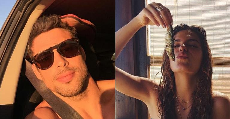 Mariana Goldfarb e Cauã Reymond em Portugal - Instagram/Reprodução