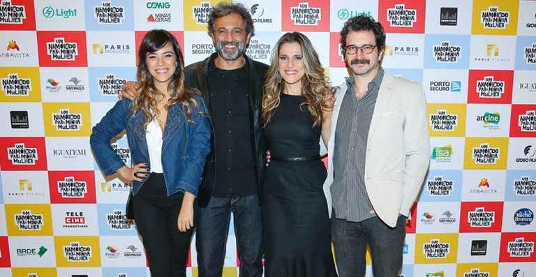 Miá Mello, Domingos Montagner, Ingrid Guimarães e Caco Ciocler - Manuela Scarpa / Brazil News