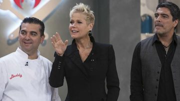 Xuxa e Junno participam como jurados no reality de Buddy Valastro - Edu Moraes/Record