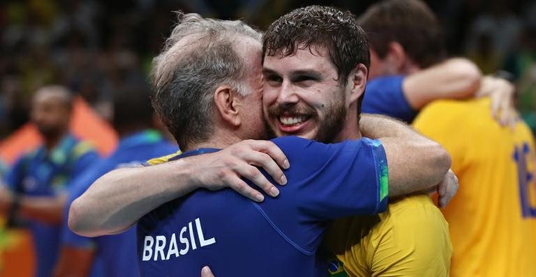 Bruninho Rezende e Bernardinho - Getty Images