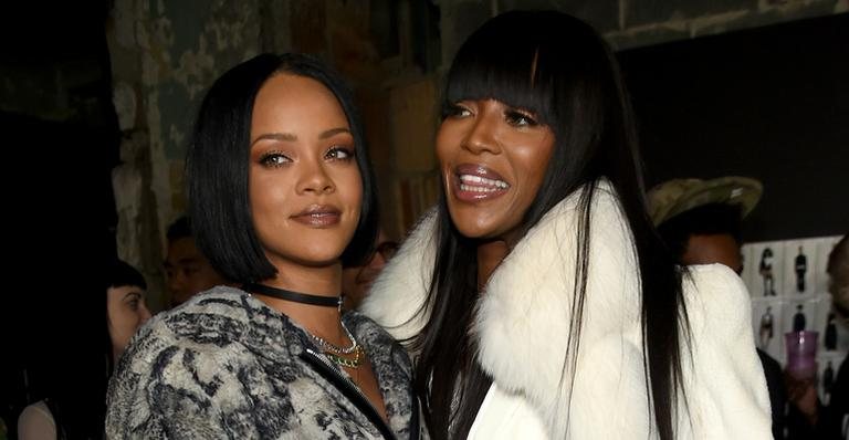 Rihanna e Naomi Campbell - Getty Images