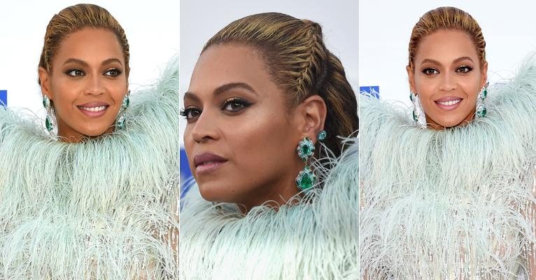 Beyoncé investe em delineador gatinho no VMA 2016 - Getty Images