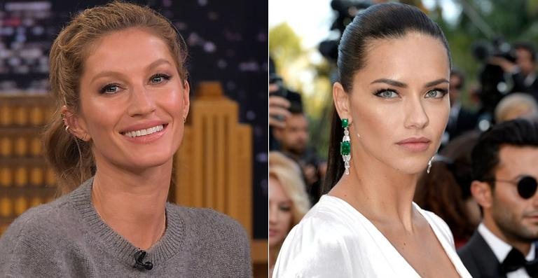 Gisele Bündchen e Adriana Lima - Getty Images