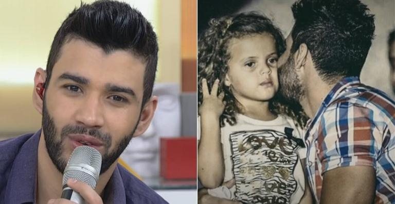 Gusttavo Lima e a sobrinha, Laura - Reprodução / Instagram