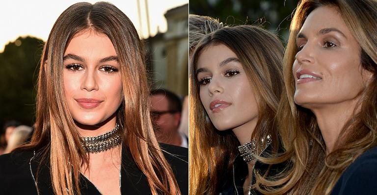 Cindy Crawford prestigia a filha, Kaia Gerber - Getty Images