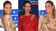 Aprenda a fazer o penteado meio preso de Heidi Klum - Getty Images