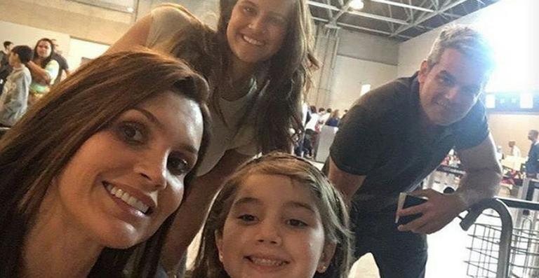 Flávia Alessandra, Giulia Costa, Olivia e Otaviano Costa - Reprodução / Instagram