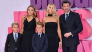 Patrick Dempsey com a mulher e os filhos - Getty Images