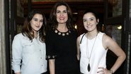 Fátima Bernardes com as filhas, Beatriz e Laura - Marcos Ferreira / Brazil News