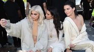 Kim Kardashian e as irmãs, Kendall e Kylie Jenner - Getty Images