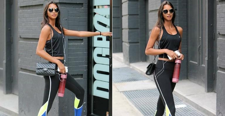 Lais Ribeiro intensifica a rotina fitness em Nova York - Splash News