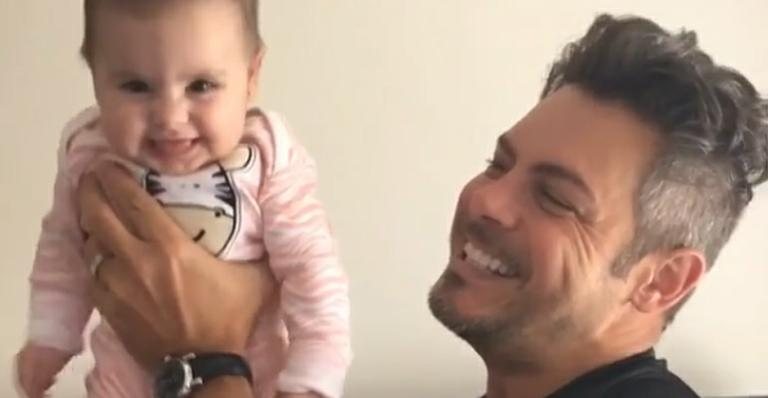 Luigi Baricelli compartilha vídeo com a neta, Helena - Reprodução/ Instagram